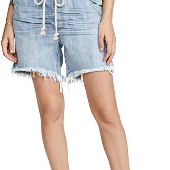 One Teaspoon Shabbie Denim shorts SZ XS - Picture 3 of 14